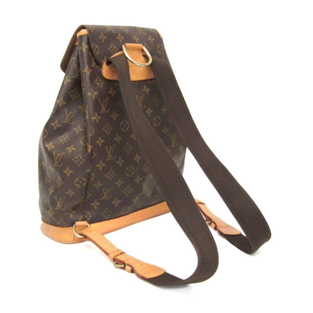 LOUIS VUITTON Brown Monogram Backpack - Picture 2 of 16